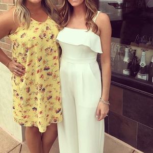 Antonio melani white jumpsuit